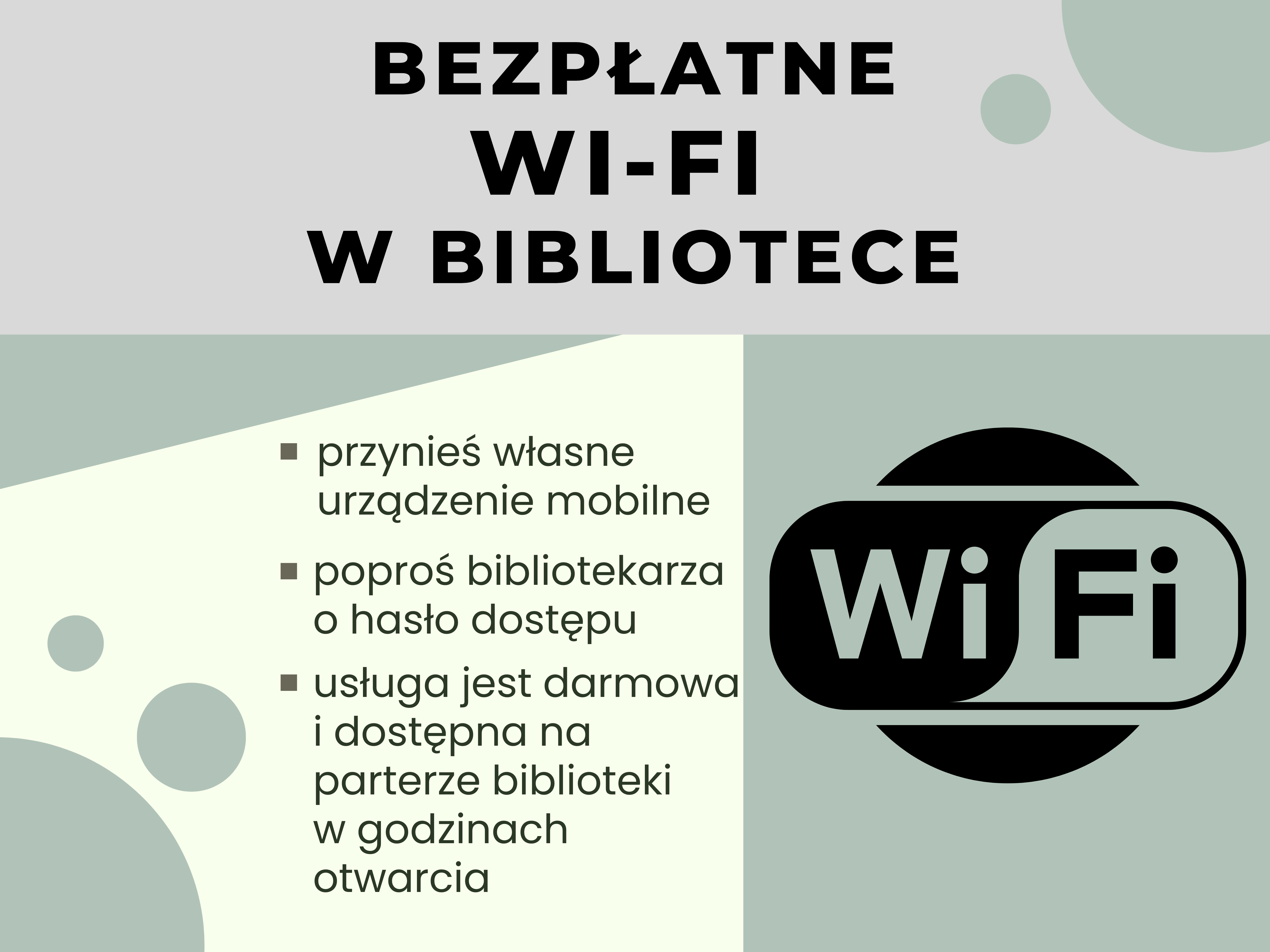 Bezpłatne Wi-Fi