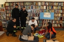 Strażacy z OSP w Lubinie w bibliotece 21.11.2019 r.