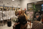 Wernisaż prac Krystyny Marzec w międzyzdrojskiej bibliotece - 6 październik 2022 r.