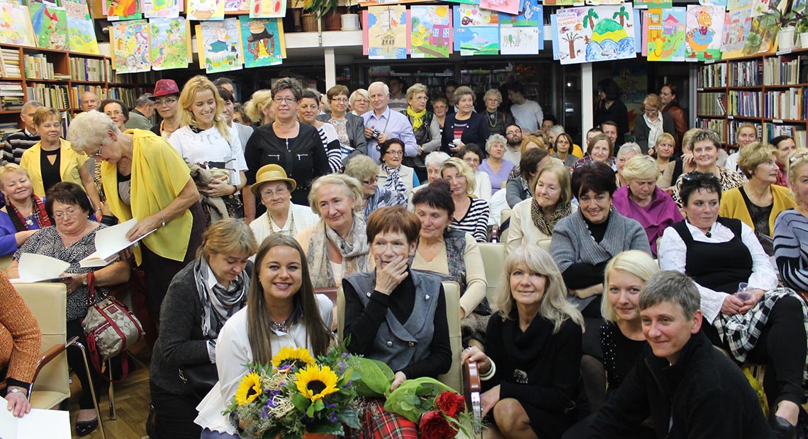 Spotkanie autorskie z Marią Czubaszek - październik 2013
